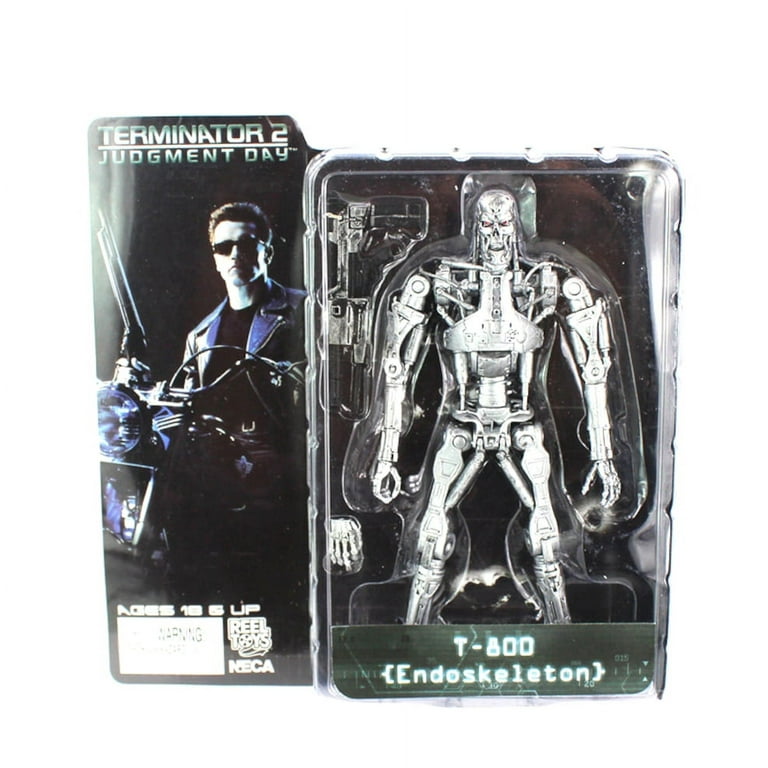 Terminator 2 - 7 Scale Action Figure T 800 Endoskeleton Metal Machine TOY  T 4