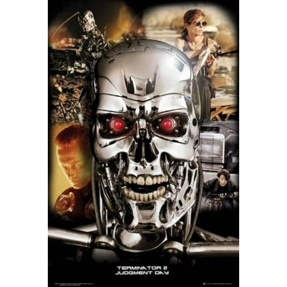 Terminator 2 - Collage Laminated Poster (24 x 36)