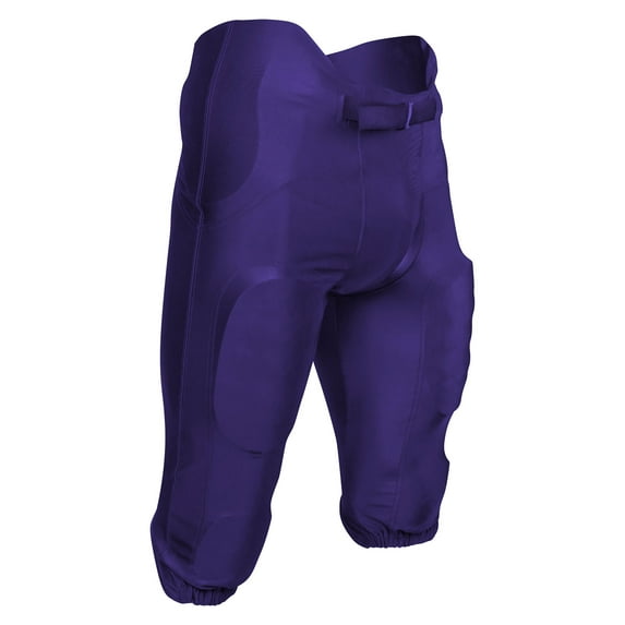 Terminator 2 Integrated Football Game Pants, Youth Small, Purple