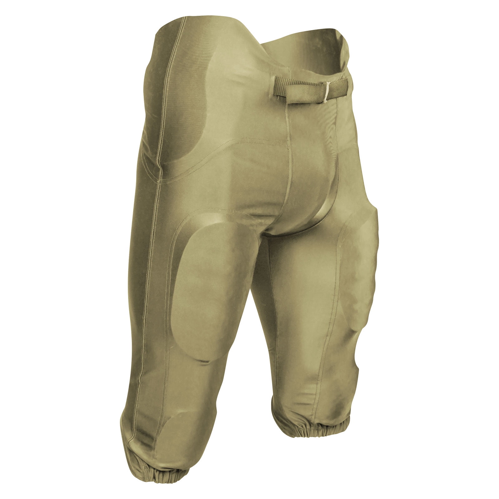 Champro Terminator 2 Football Pants - Integrated Polyester, Sewn-In Pads, Built-In Belt, Multiple Sizes