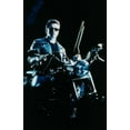 thumbnail image 1 of Terminator 2 Motorcycle Movie Poster 12x16 Print on Metal Sign 12in x 16in Square Adults Poster Time, 1 of 3