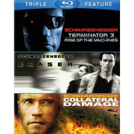 Terminator 3: Rise of the Machines/Eraser/Collateral Damage [3 Discs] [Blu-ray]