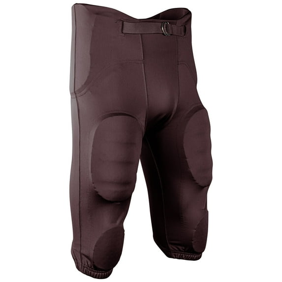 Terminator 3 Integrated Football Pants - MAROON - L