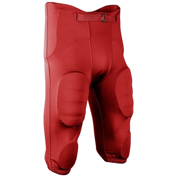 Terminator 3 Integrated Football Pants - SCARLET - L