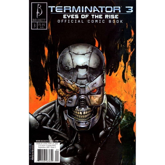 Terminator 3: Rise of the Machines #3A VF ; Beckett Comic Book