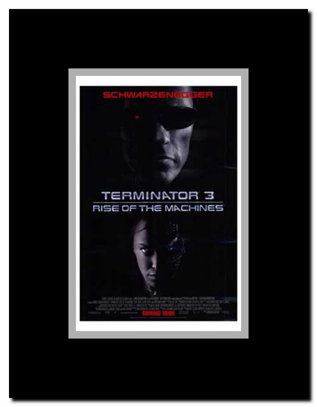 Terminator 3: Rise of the Machines Framed Movie Poster