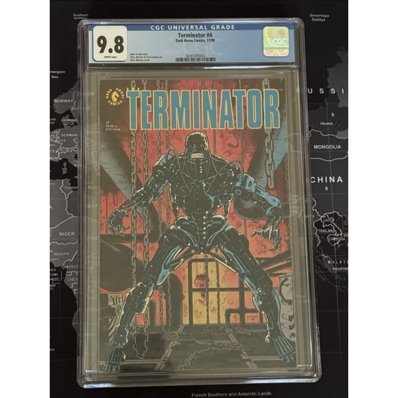 Terminator #4 - CGC 9.8 Comic Book