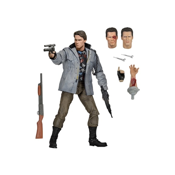 Terminator - Ultimate T-800 7" Action Figure (Tech Noir), by NECA