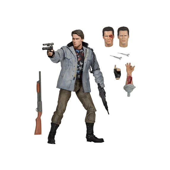 Terminator - Ultimate T-800 7" Action Figure (Tech Noir), by NECA