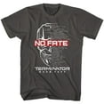 thumbnail image 1 of Terminator Dark Fate No Fate Smoke Adult T-Shirt, 1 of 2
