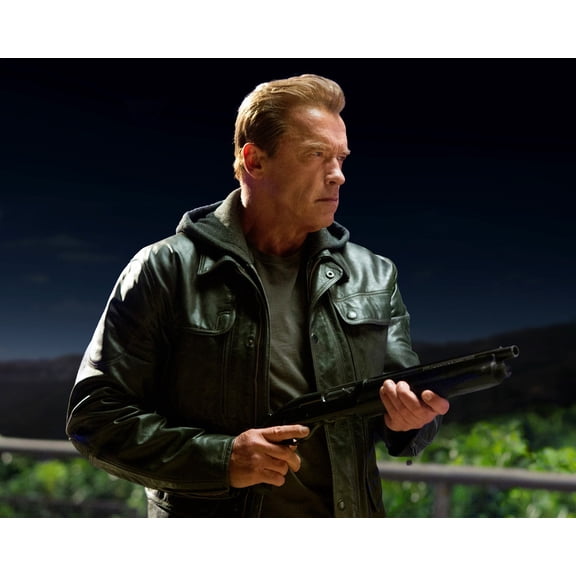 Terminator Genisys Arnold Schwarzenegger Holding Shotgun 24x36 Movie Poster