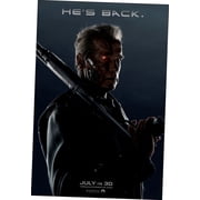 Terminator Genisys Movie poster Metal Print 12inx16in Multi-Color Square Adults Best Posters