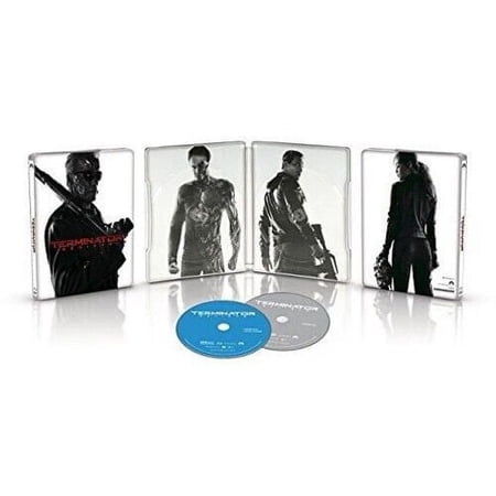Terminator Genisys [New Blu-ray] Ltd Ed, With DVD, Steelbook, 2 Pack