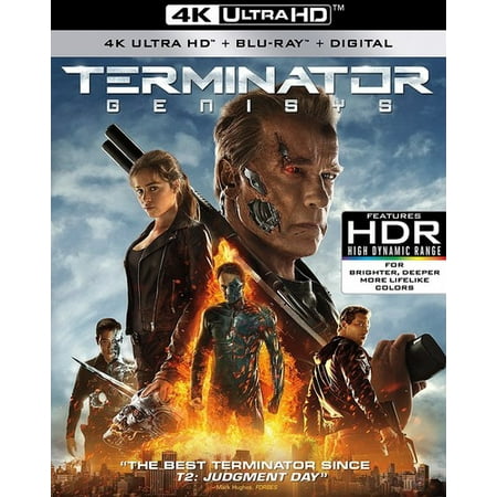 Terminator Genisys (4K Ultra HD + Blu-ray + Digital Copy), Paramount, Sci-Fi & Fantasy