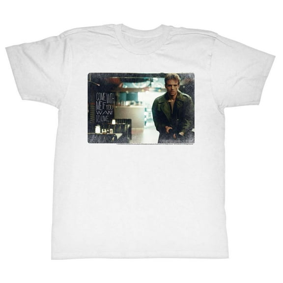 Terminator Kyle White Adult T-Shirt