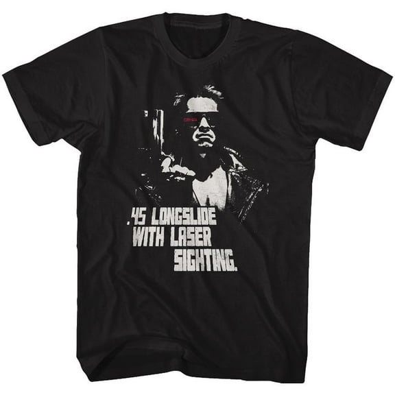 Terminator Longslide Black Adult T-Shirt 5Xl