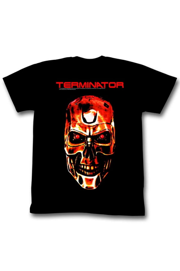 Terminator Movies Redterm Adult Short Sleeve T Shirt