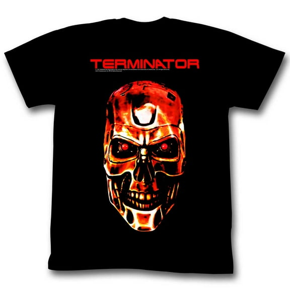 Terminator Movies Redterm Adult Short Sleeve T Shirt