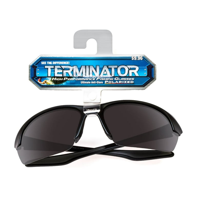 Terminator Polarized Outdoor Performance Sunglasses for Adults - T-rig 1  Pair Male and Female