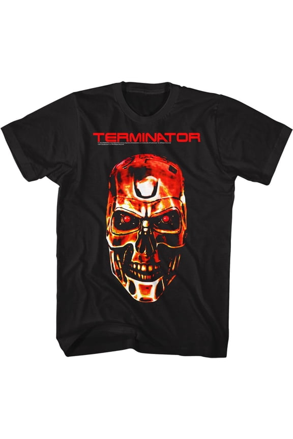 Terminator Redterm Black Adult T-Shirt Xlt