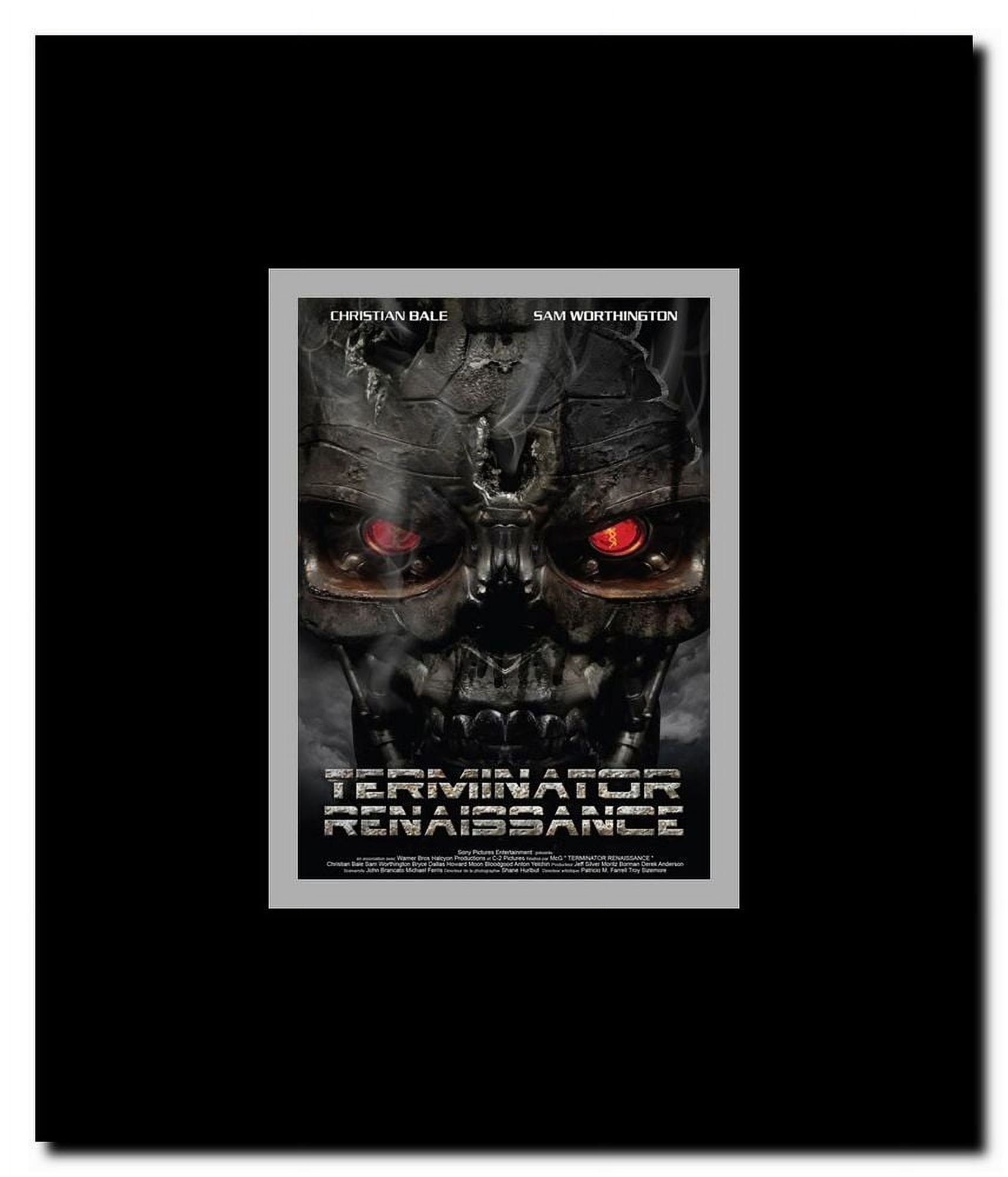 Terminator: Salvation - French - style A Framed Movie Poster