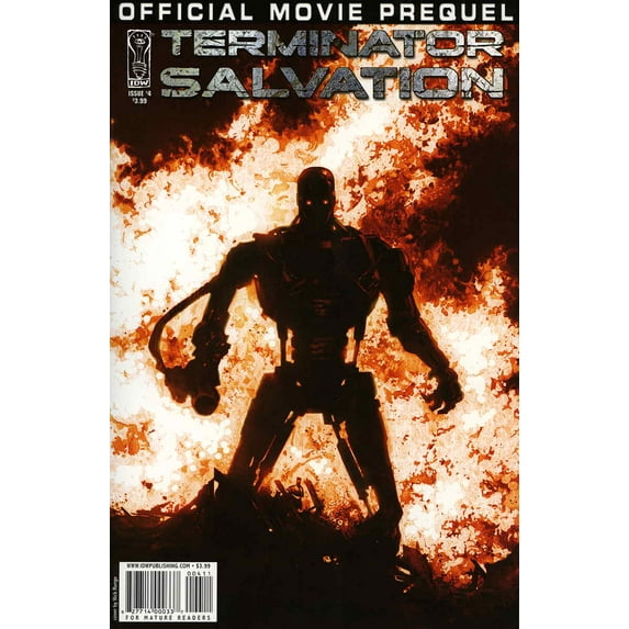 Terminator: Salvation Movie Prequel #4A VF ; IDW Comic Book
