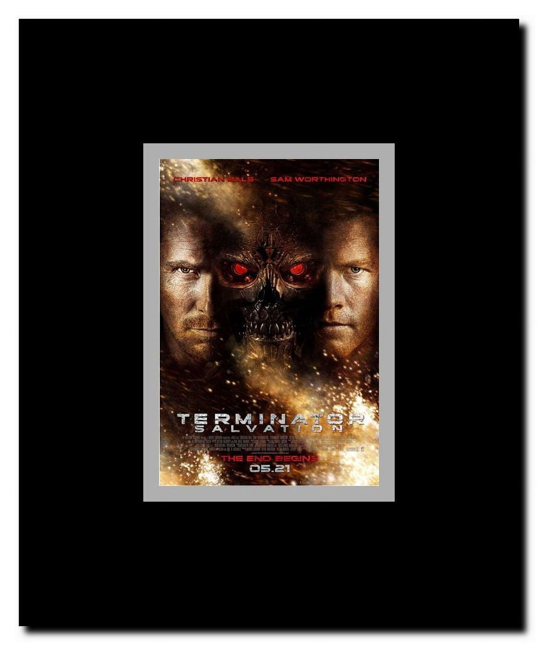 Terminator: Salvation - style K Framed Movie Poster