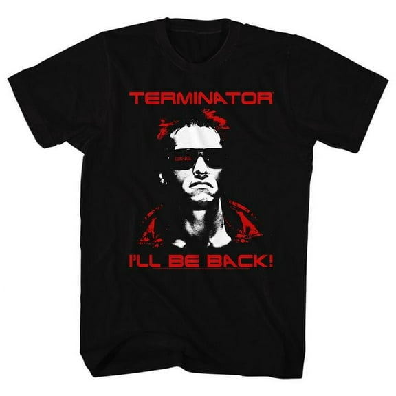 Terminator Same Ol T Black Adult T-Shirt 4Xl