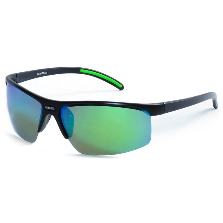 Terminator Semi Frame Square Fishing Sunglasses