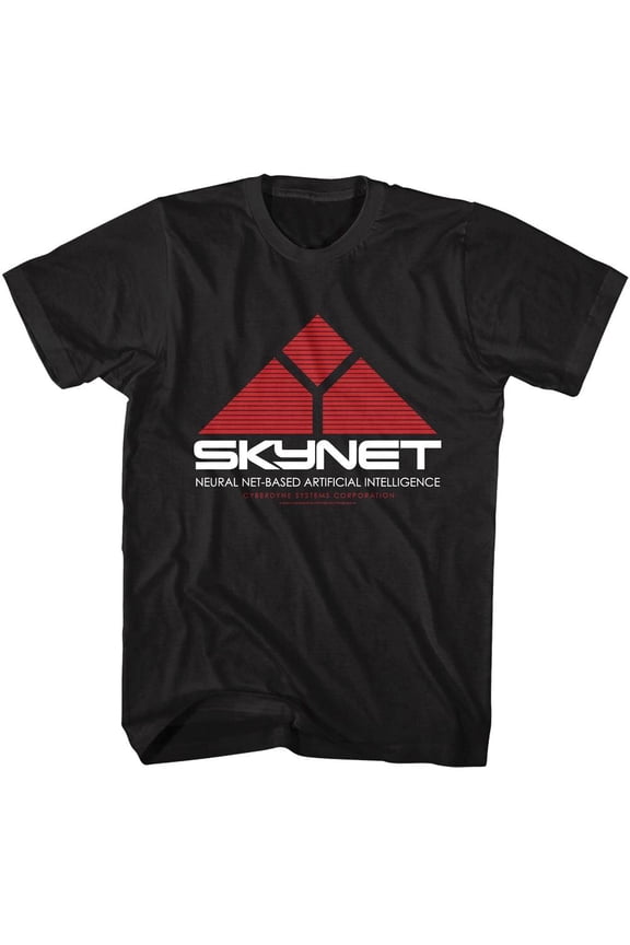 Terminator 2 Mens T-Shirt - Skynet Neural-Based Artificial Intelligence