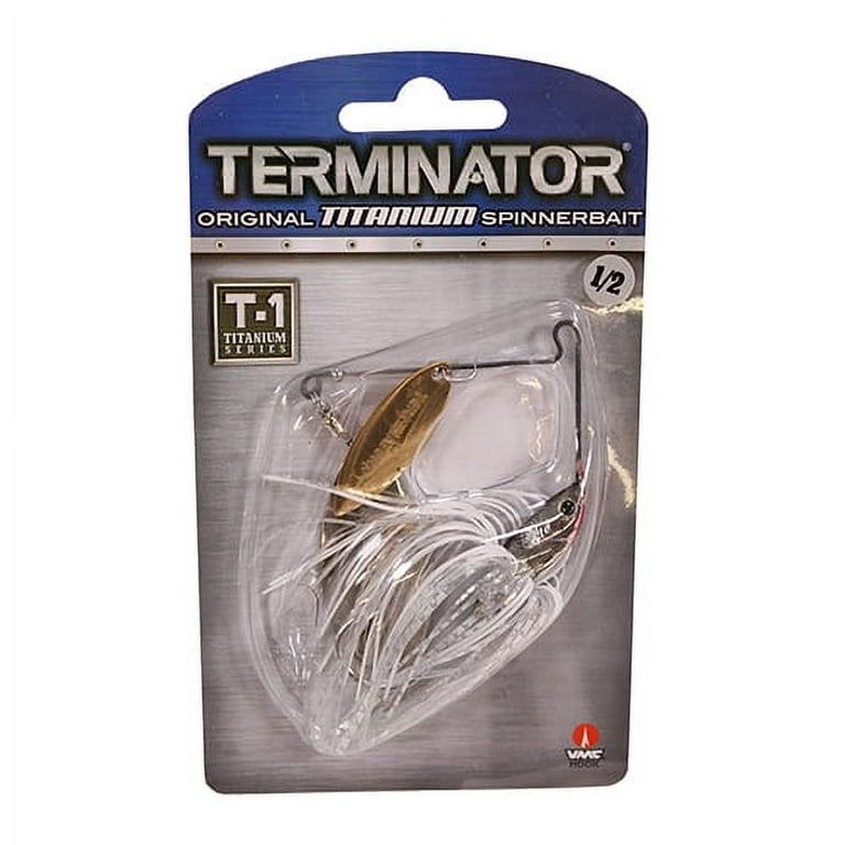 MyTackle.com. Terminator T-1 Series Titanium Spinnerbaits - Double Willow