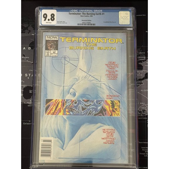 Terminator: The Burning Earth #1 - CGC 9.8 Comic Book