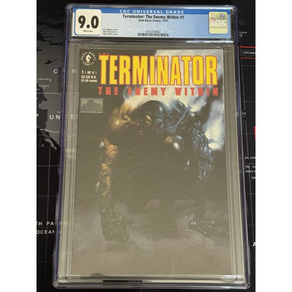 Terminator: The Enemy Within #1 - CGC 9 Comic Book