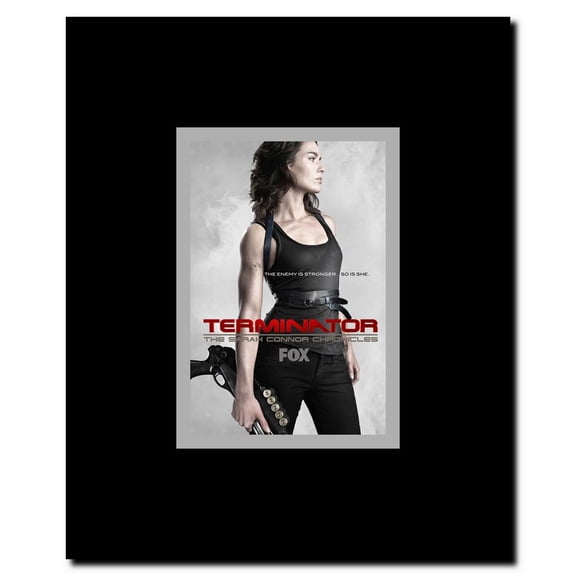 Terminator: The Sarah Connor Chronicles - style AA Framed Movie Poster