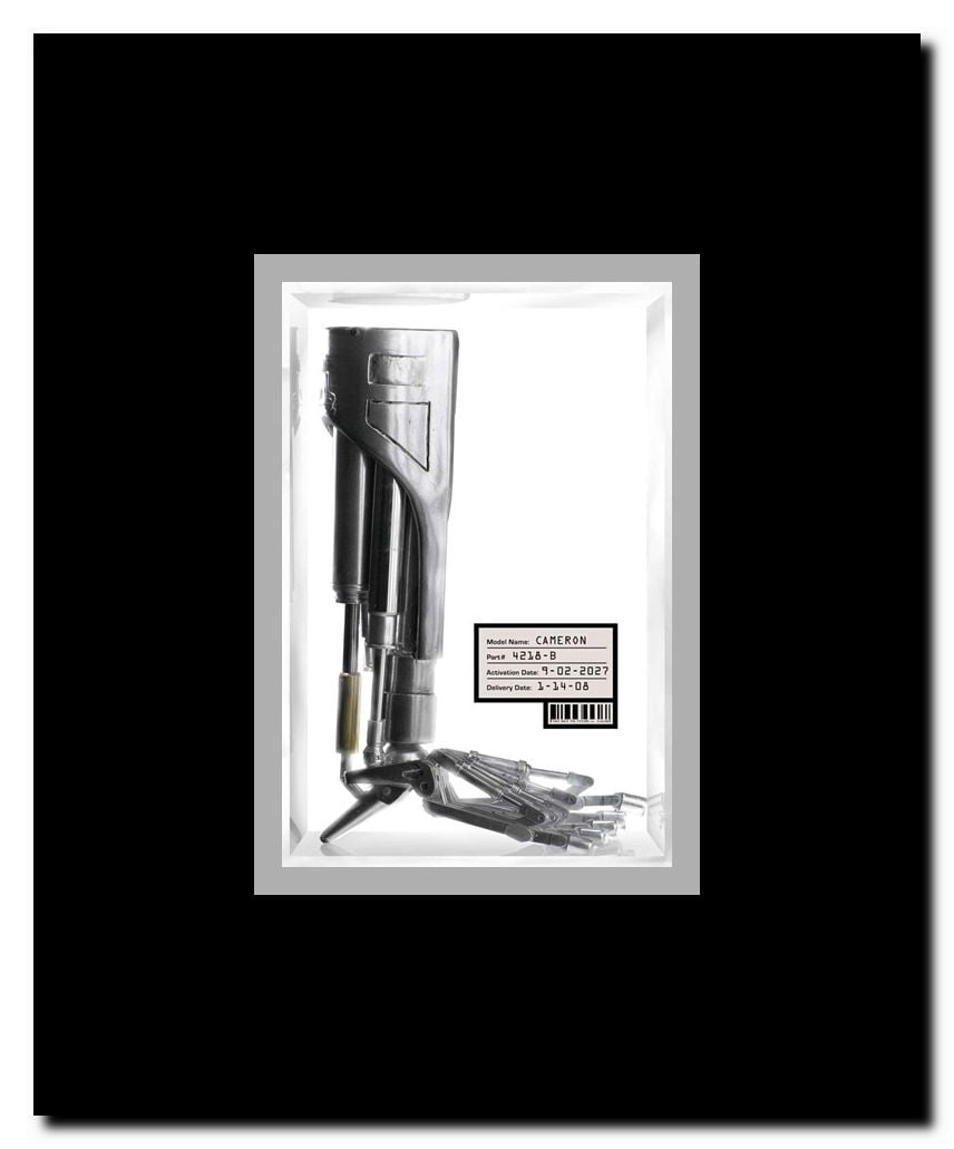 Terminator: The Sarah Connor Chronicles - style AE Framed Movie Poster