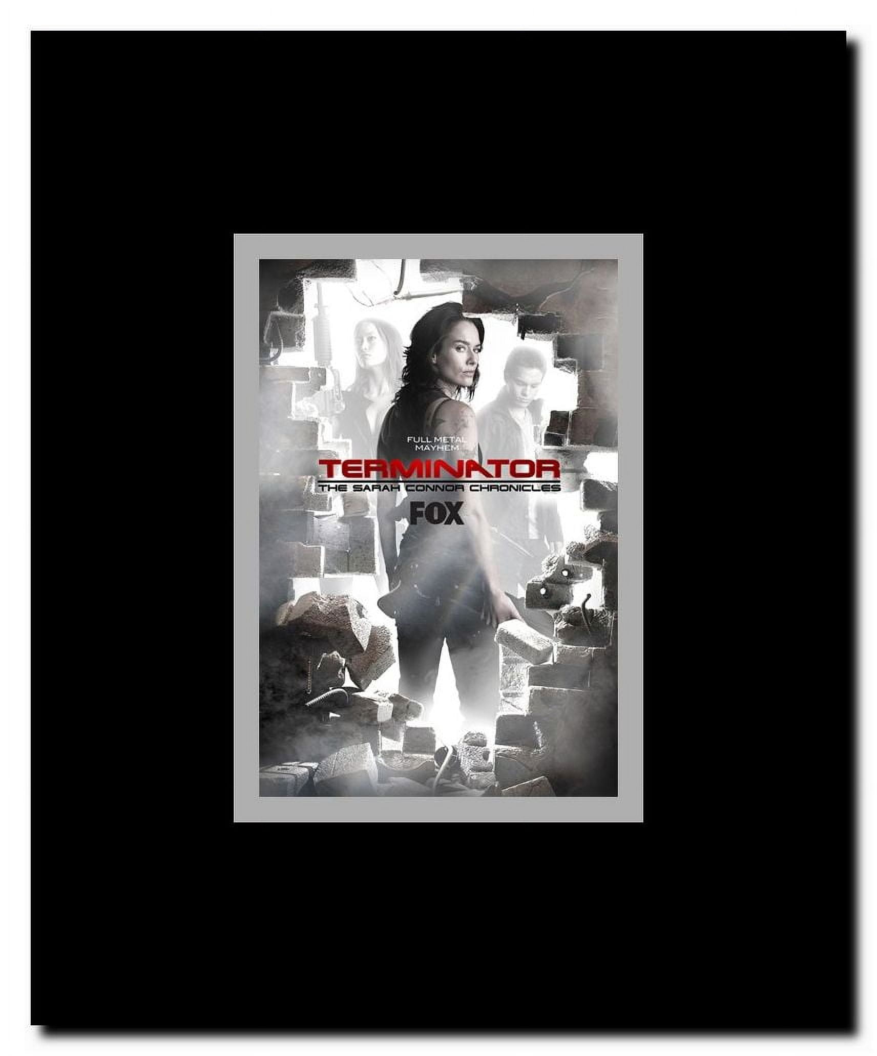 Terminator: The Sarah Connor Chronicles - style AR Framed Movie Poster