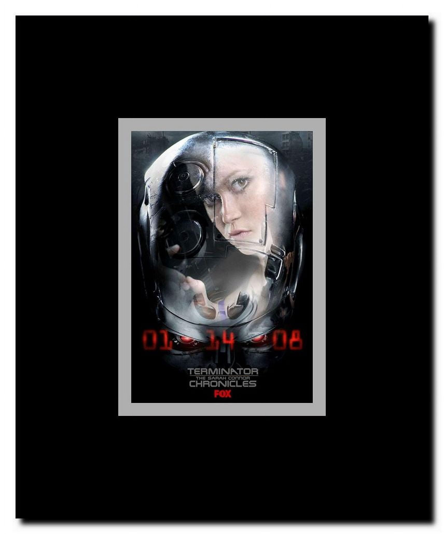 Terminator: The Sarah Connor Chronicles - style AW Framed Movie Poster