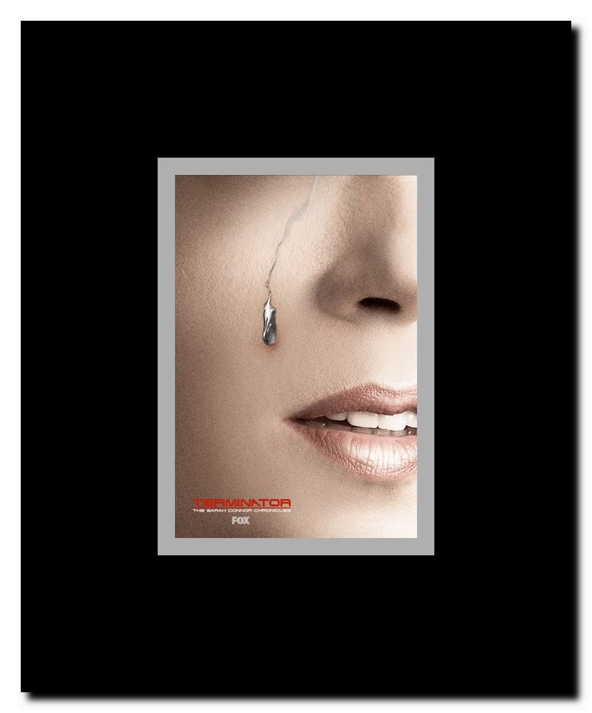 Terminator: The Sarah Connor Chronicles - style AY Framed Movie Poster