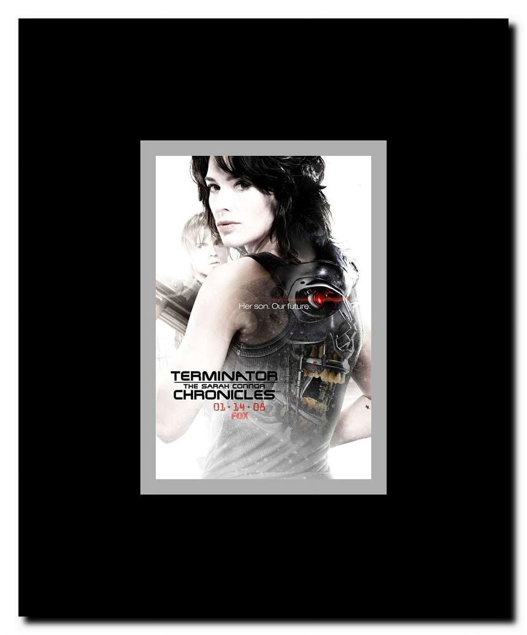 Terminator: The Sarah Connor Chronicles - style AZ Framed Movie Poster