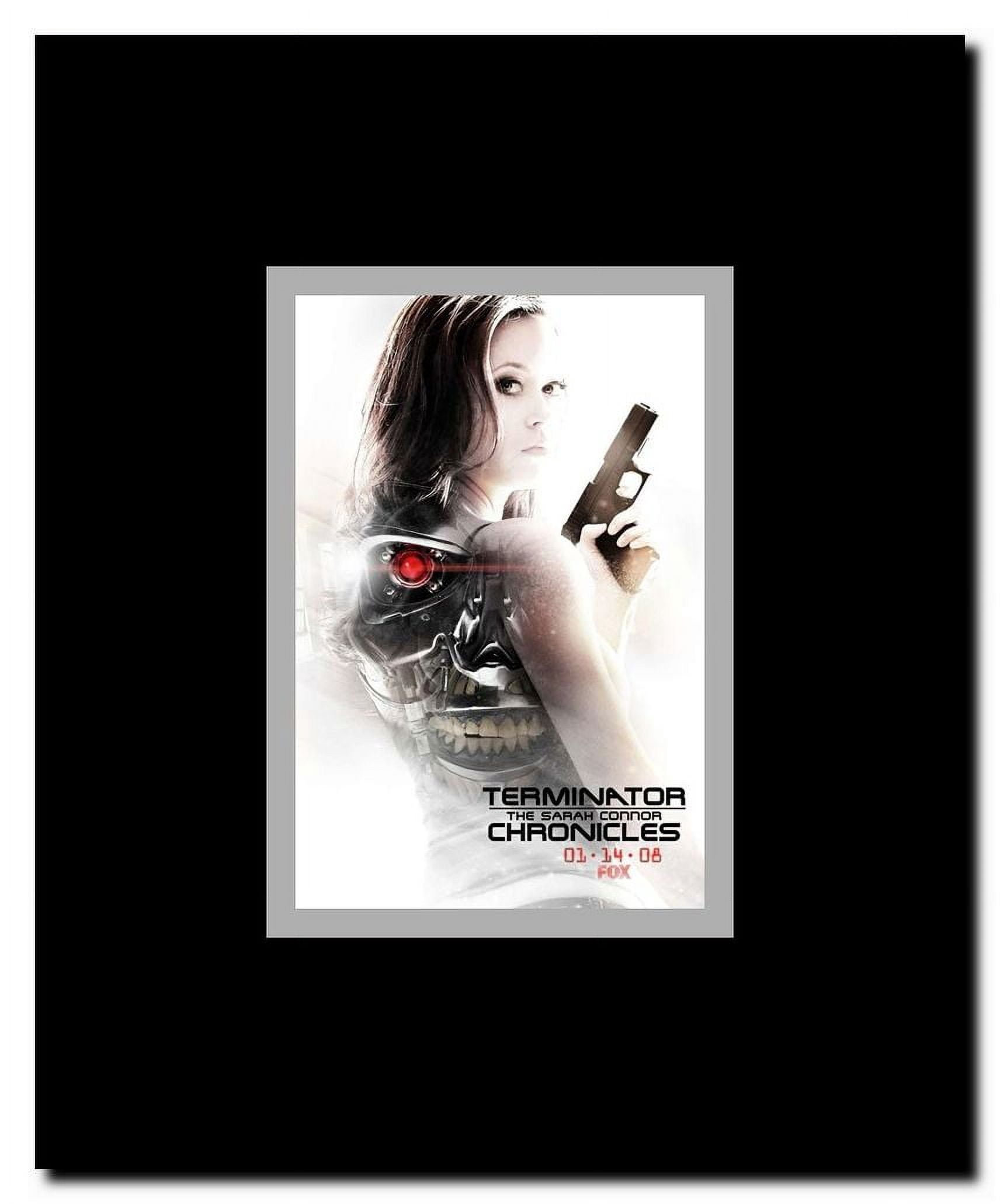 Terminator: The Sarah Connor Chronicles - style BC Framed Movie Poster