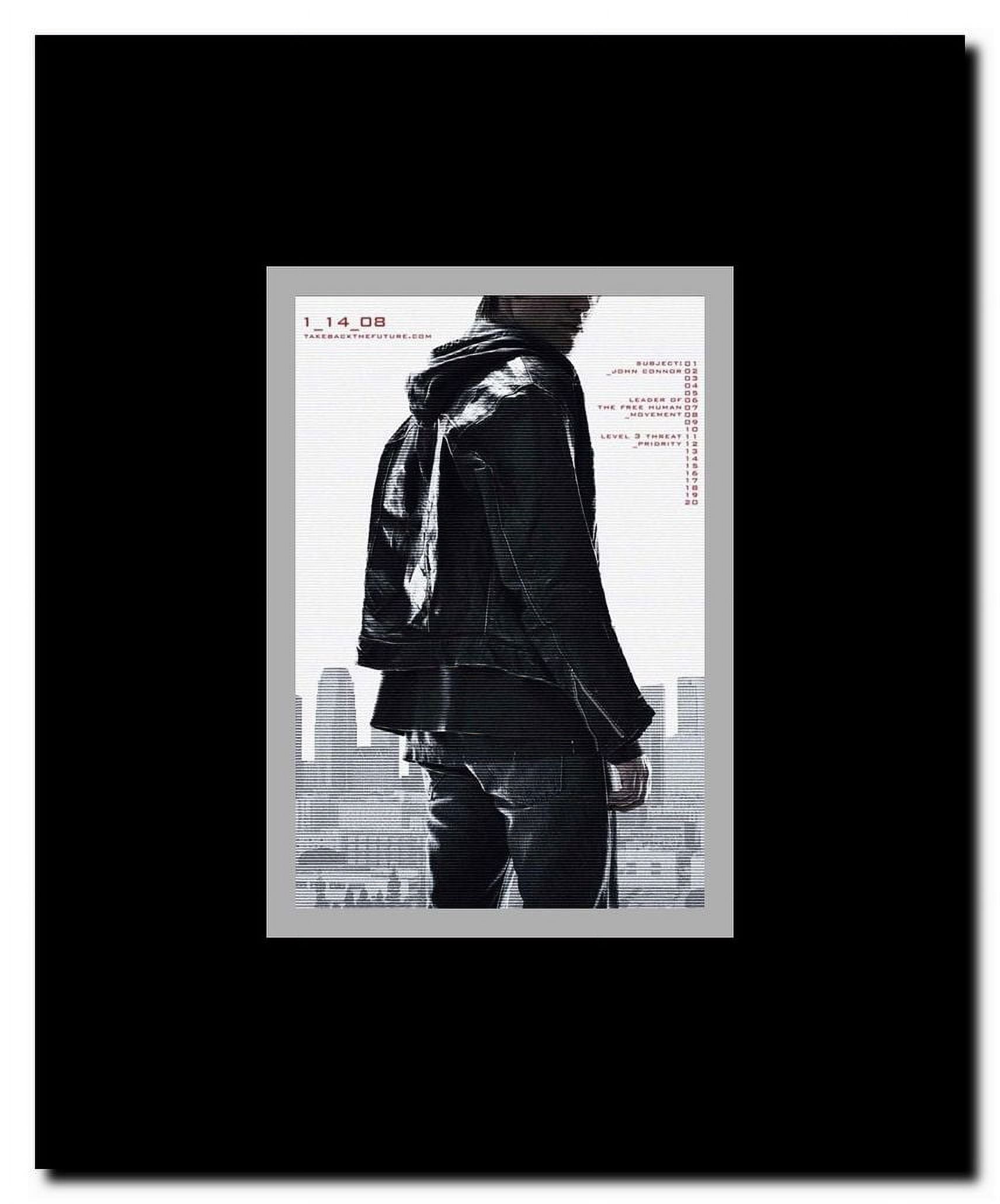 Terminator: The Sarah Connor Chronicles - style BM Framed Movie Poster
