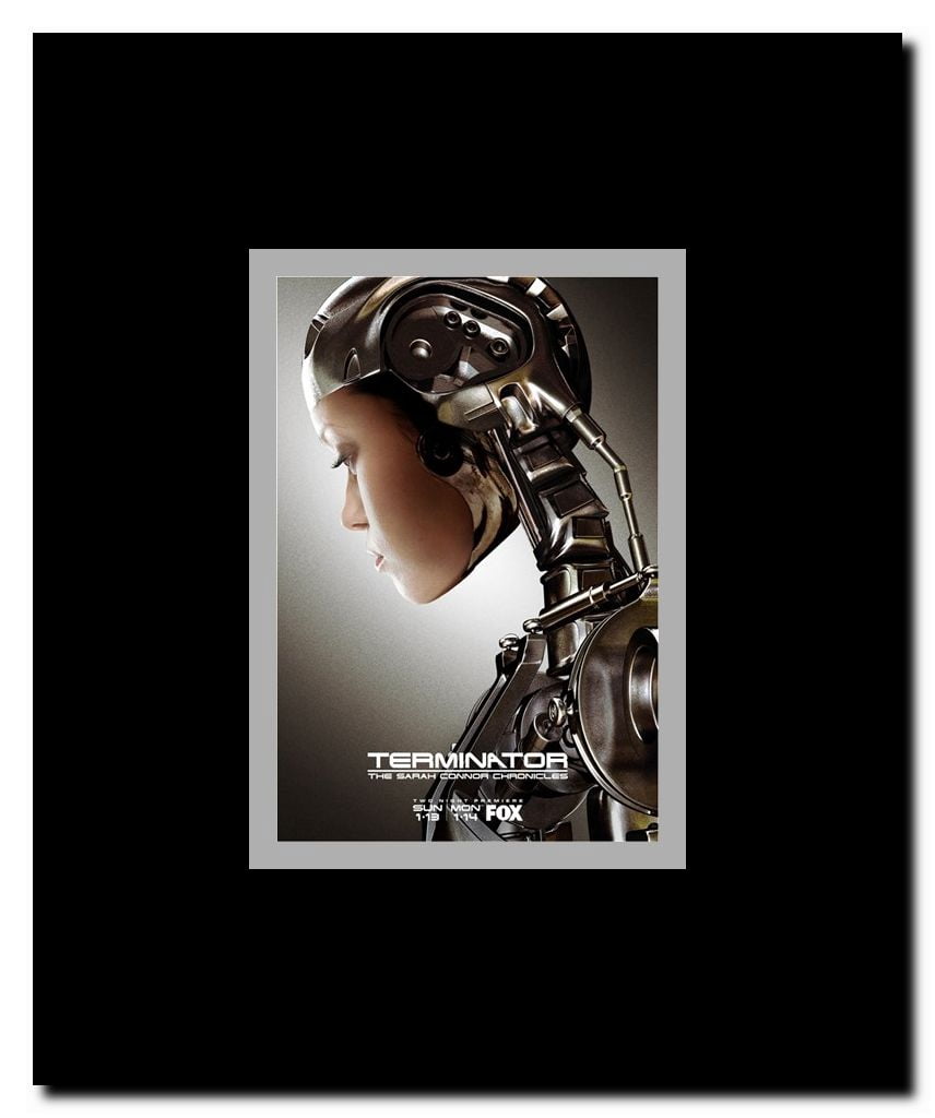 Terminator: The Sarah Connor Chronicles - style F Framed Movie Poster