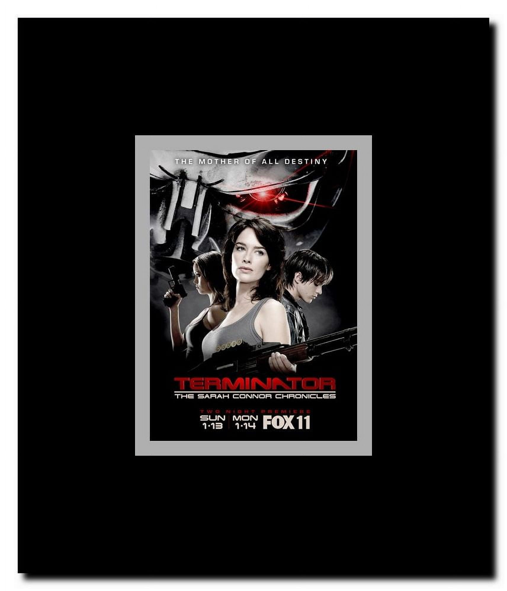 Terminator: The Sarah Connor Chronicles - style G Framed Movie Poster