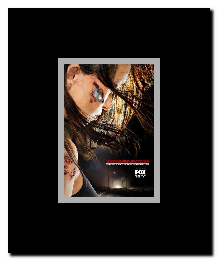 Terminator: The Sarah Connor Chronicles - style H Framed Movie Poster