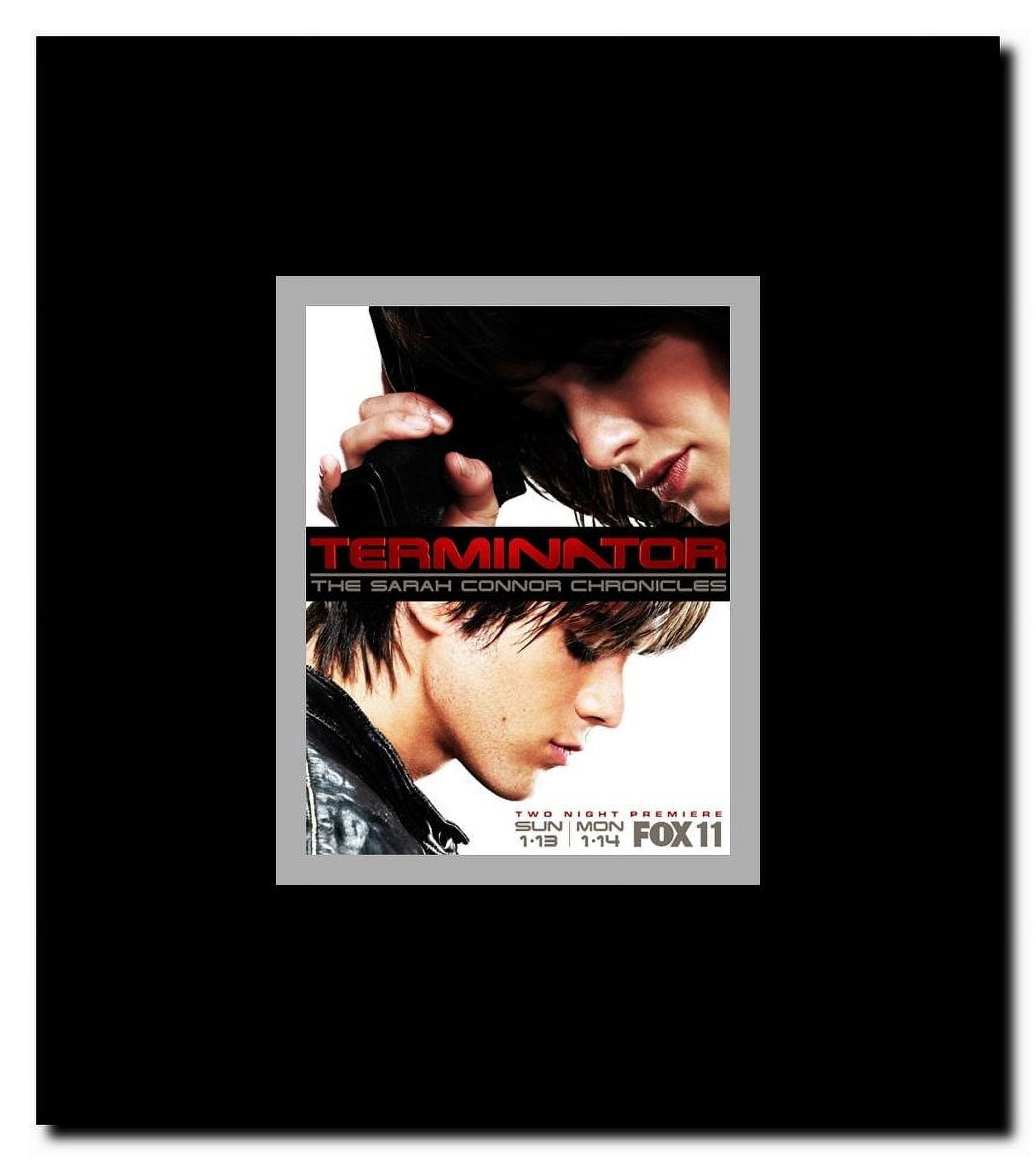 Terminator: The Sarah Connor Chronicles - style J Framed Movie Poster