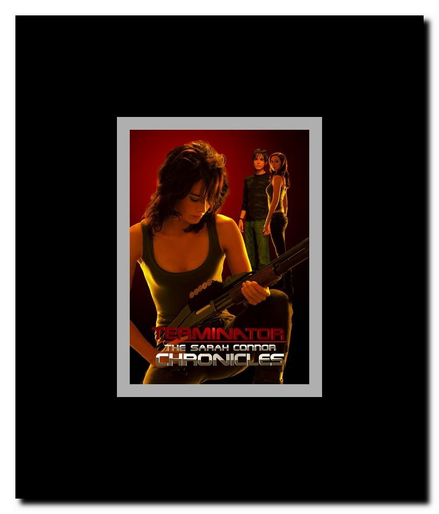 Terminator: The Sarah Connor Chronicles - style K Framed Movie Poster