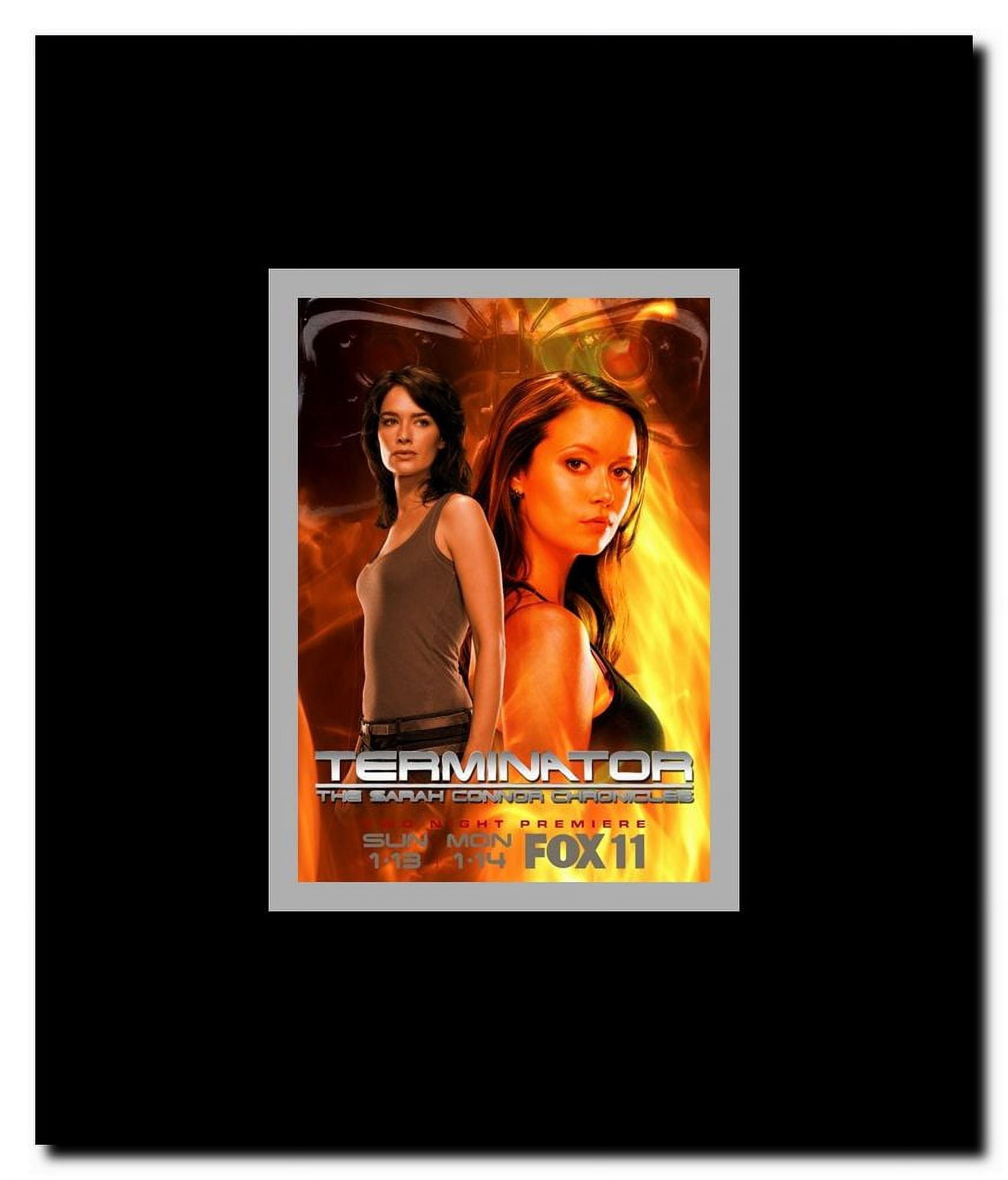 Terminator: The Sarah Connor Chronicles - style L Framed Movie Poster