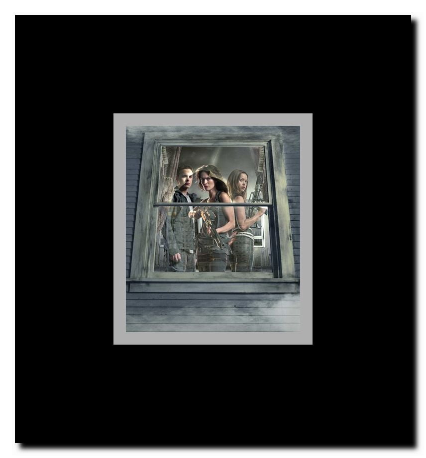 Terminator: The Sarah Connor Chronicles - style O Framed Movie Poster