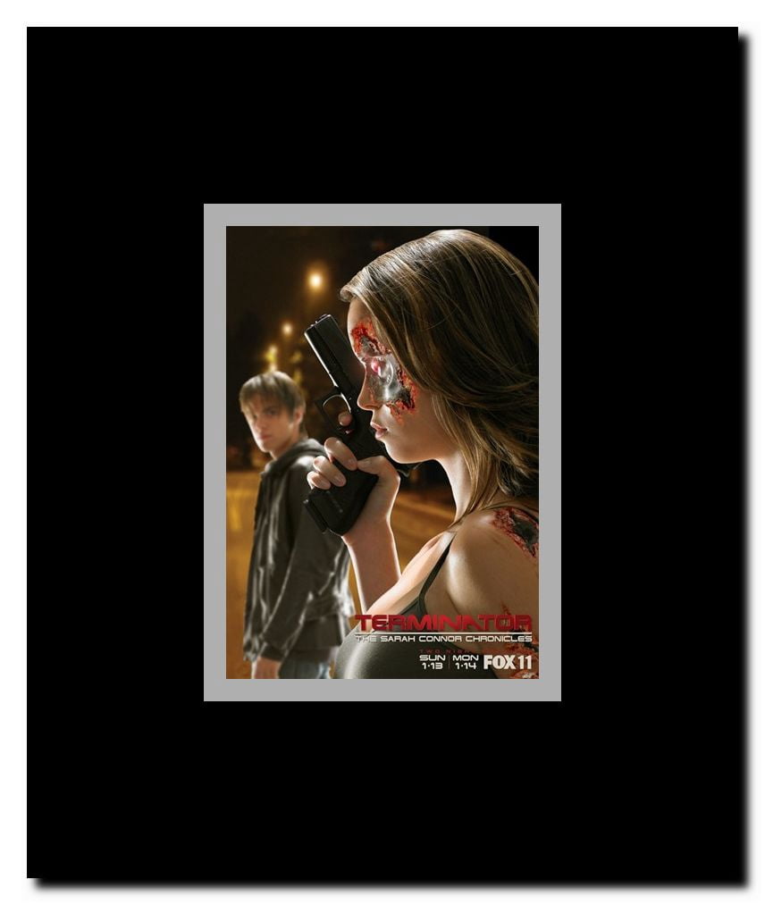 Terminator: The Sarah Connor Chronicles - style R Framed Movie Poster