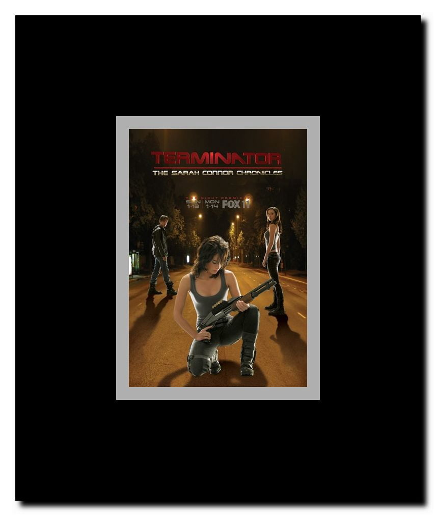 Terminator: The Sarah Connor Chronicles - style S Framed Movie Poster